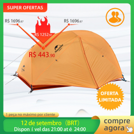 Barraca de Acampamento Naturehike Estrela Rio 2 Pessoa na Aliexpress