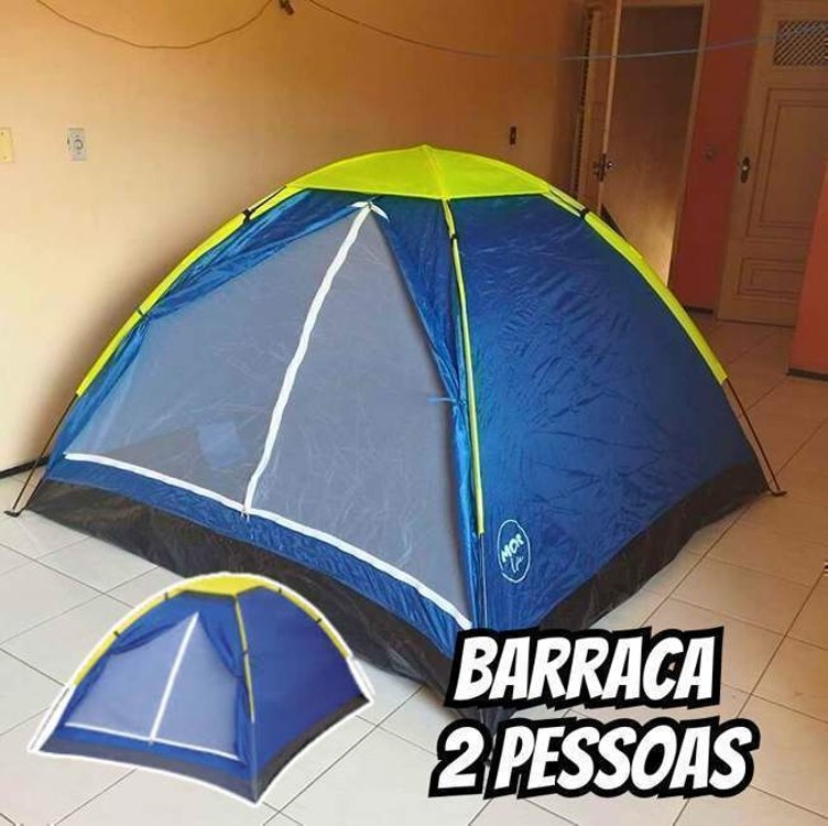 Barraca de Camping Tipo Iglu para até 2 Pessoas – MOR Azul na Amazon
