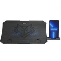 Base Para Notebook C3Tech NBC-40BK 15,6" Preto Refrigerada Com 2 Cooler Fans Com Led Azul na Amazon
