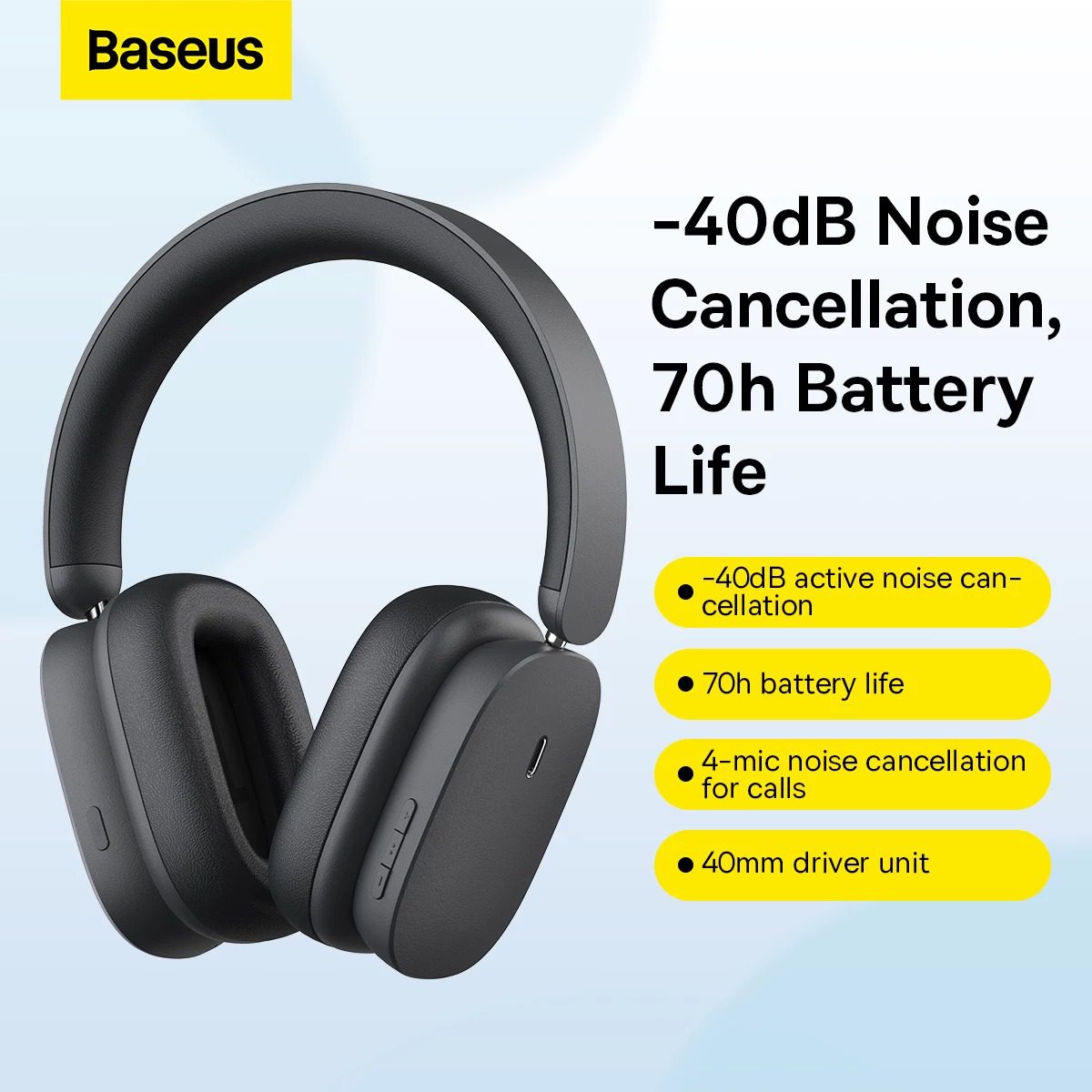 Baseus H1 Cupom na Aliexpress