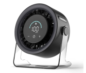 Basike Ventilador de Mesa USB, 3 Velocidades Silencioso, Portátil com Base Antiderrapante (Preto) na Amazon