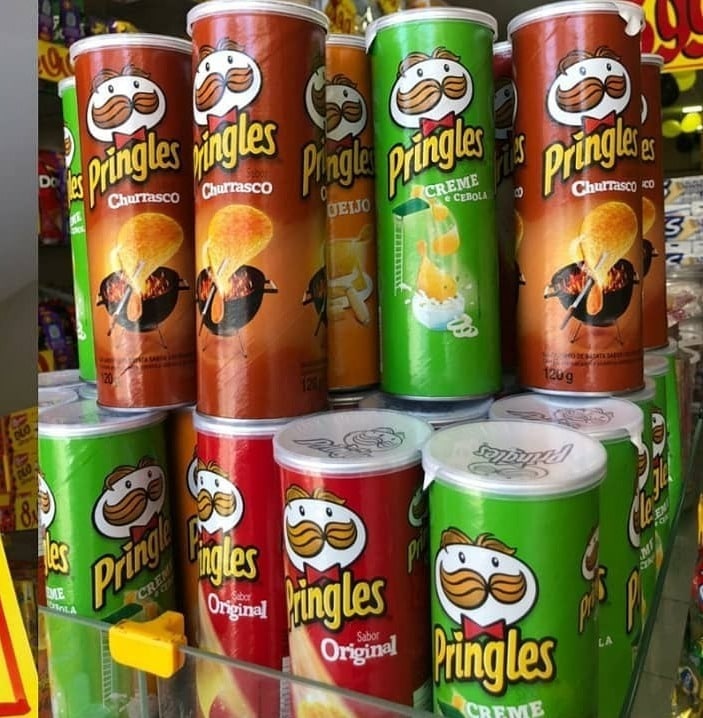 Batata Pringles Churrasco – 120g na Extra