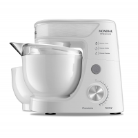 Batedeira Planetária, Mondial, Branco/Inox, 700W, 110V - BP-01P-W na Amazon