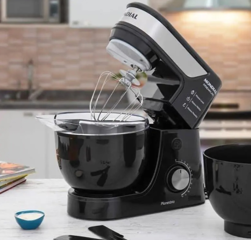 Batedeira Planetária Mondial e Inox 700W – Premium 12 Velocidades (3 cores disponíveis) na Magazine Luiza