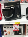 Batedeira Planetária Mondial Preto e Inox 700W – Premium 12 Velocidades na Magazine Luiza