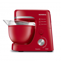Batedeira Planetária, Mondial, Vermelho, 700W, 110V - BP-03-R na Amazon
