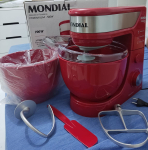 Batedeira Planetária Mondial Vermelho 700W – Premium BP-01P-R 12 Velocidades na Magazine Luiza