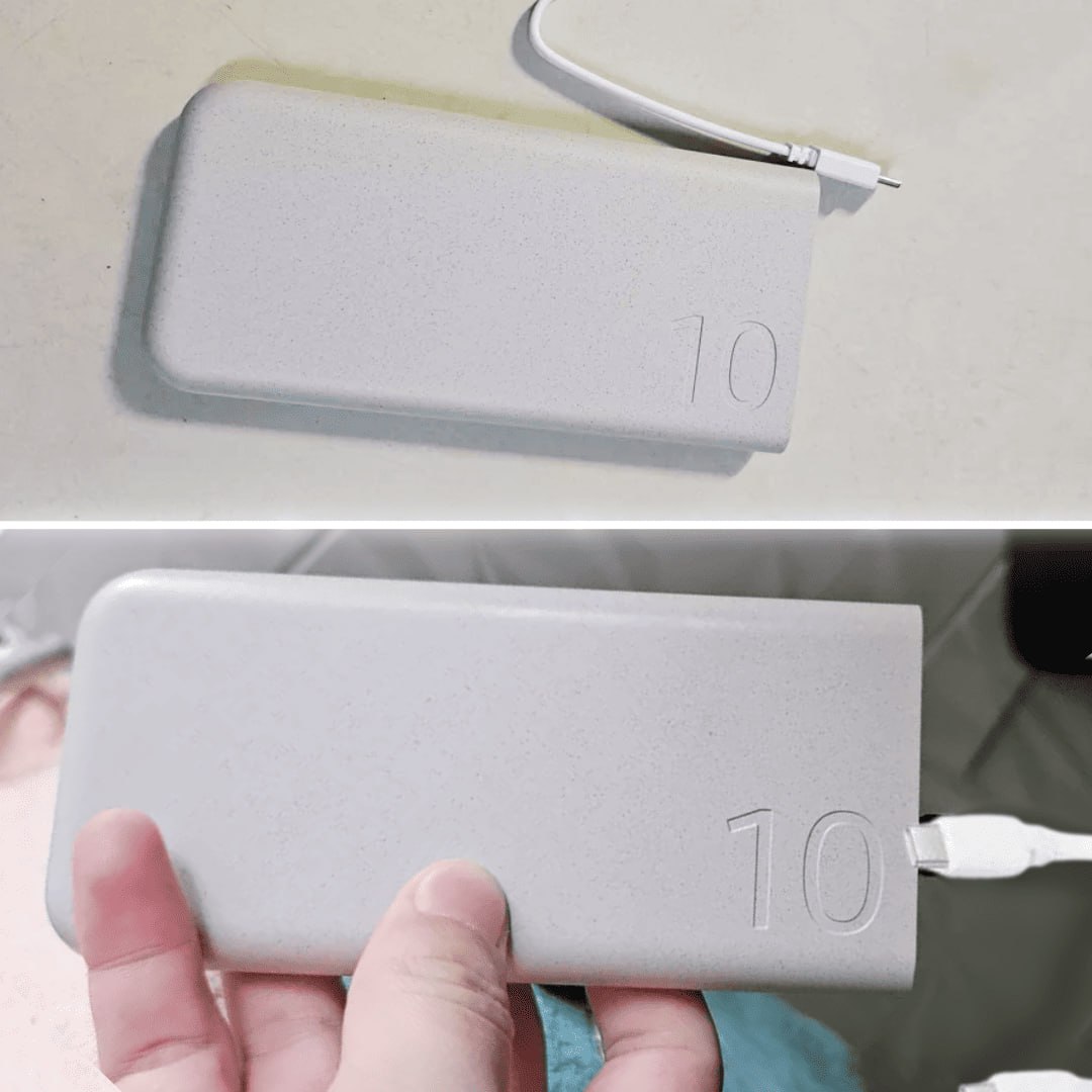 Bateria Externa SAMSUNG EB-P3400 Bege Portátil, Carga Super Rápida 25W, Duas Saídas USB-C 10000 MAH na Amazon