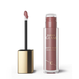 Batom Glam Matte Blur Segunda Pele Avelã Natural 5,5ml  Eudora na Eudora