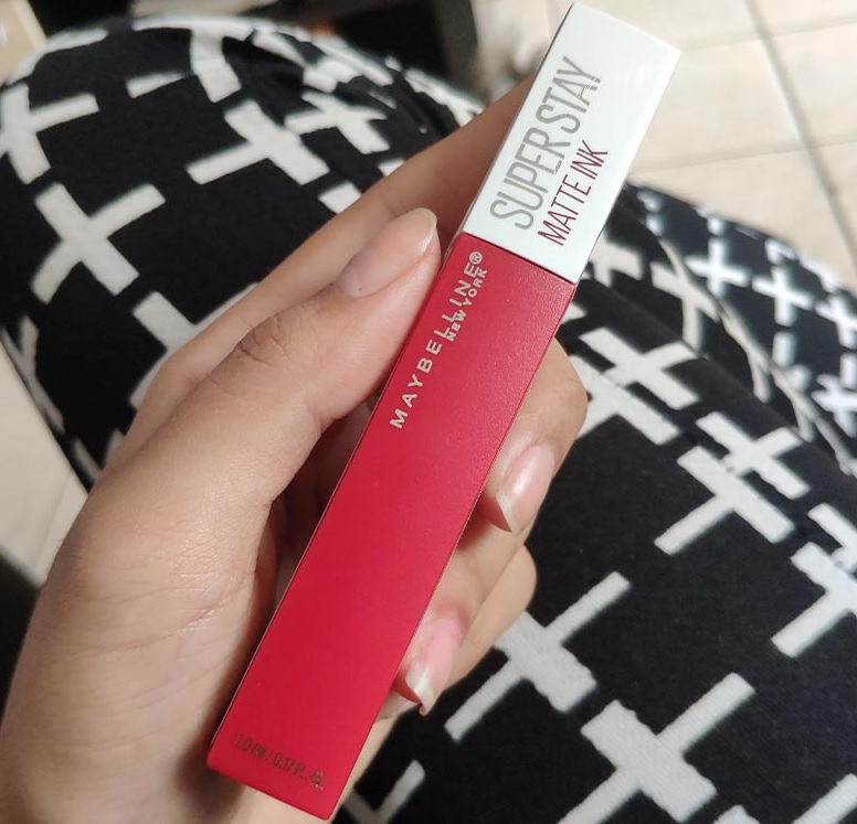 Batom Líquido Longa Duração Maybelline SuperStay Matte Ink 20 Pioneer, 5ml na Amazon
