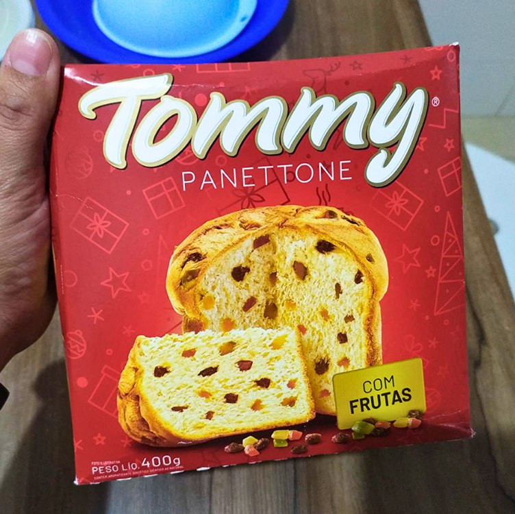 Bauducco Panettone Tommy 400g na Amazon