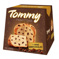 Bauducco Panettone Tommy Gotas De Chocolate 400g na Amazon