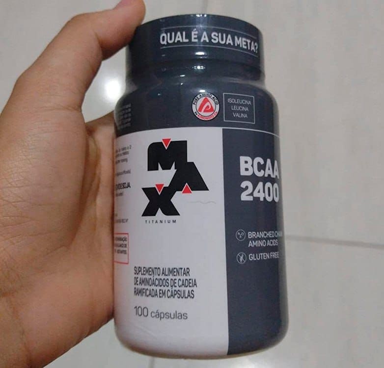 BCAA 2400-100 Cápsulas – Max Titanium, Max Titanium na Amazon