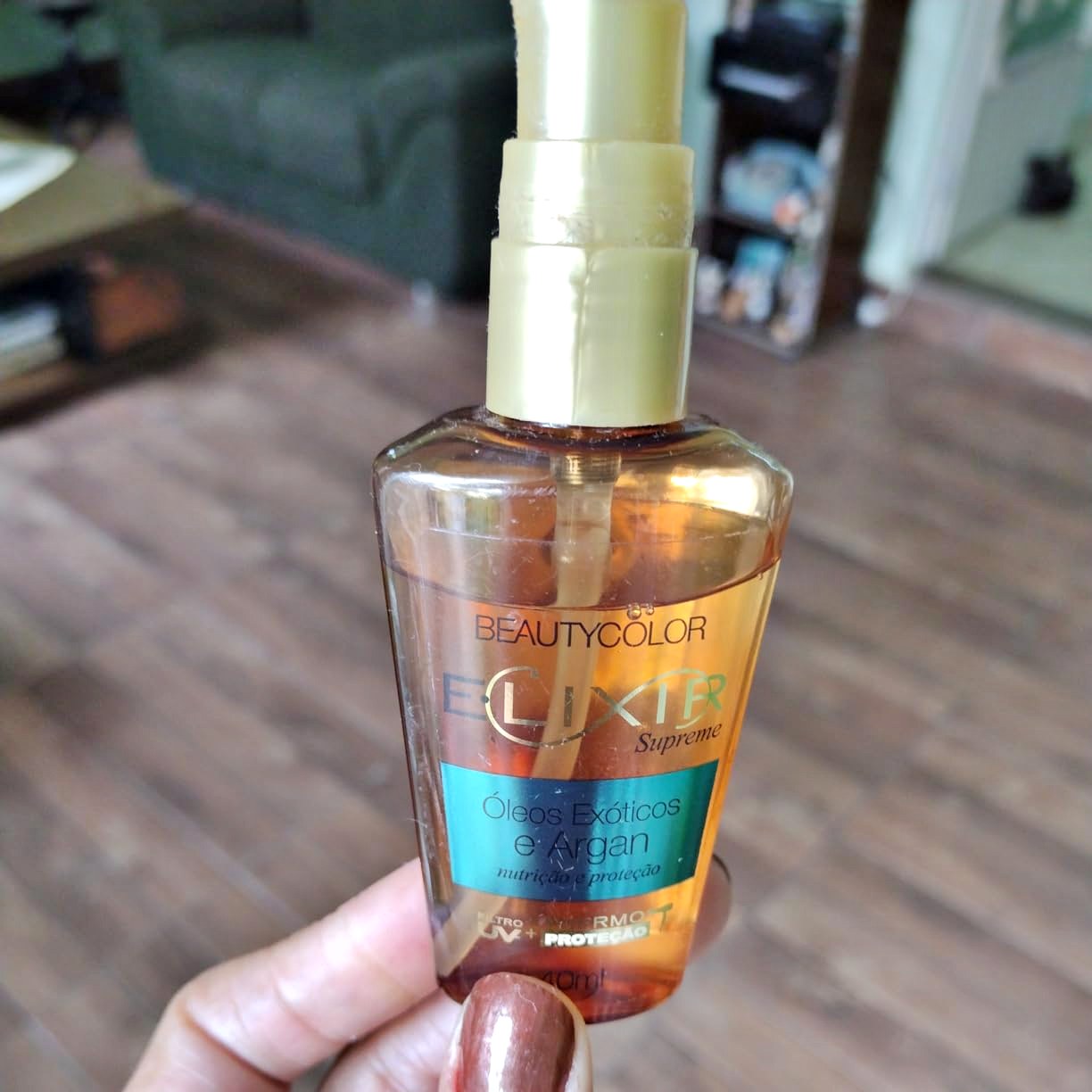 Beauty Color Reparação Pontas Capilar Elixir Beauty Color 40Ml Oleos Exoticos E Argan na Amazon