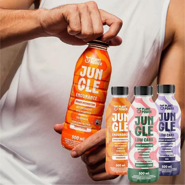 Bebida Isotônica Low Carb Tangerina Jungle 500ml na Amazon