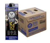 Bebida Láctea Cappuccino Power Whey 3 Corações Cookies n’Cream 15g de Proteína com Cafeína 250ml – 12 unidades na Amazon