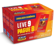 Bebida Láctea Nescau Prontinho 180ml – Leve 9 Pague 8 na Amazon