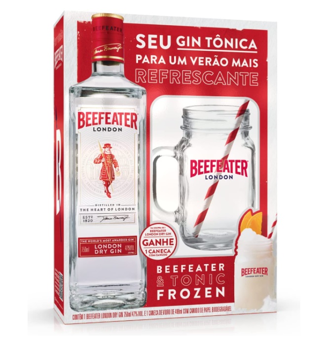 Beefeater Dry c/Caneca na Amazon