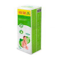 Bellacotton Algodao Quadrado Baby Bellacotton 100 Un. (Lv100Pg85) na Amazon