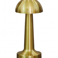 Bemmy Luminária De Mesa Led 1800mah Dimerizável Sem Fio Toque Usb Golden na Amazon