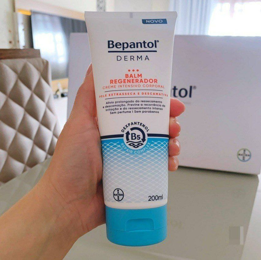 Bepantol Derma Hidratante Corporal, Balm Regenerador, Creme Hidratante Corporal Diário, Creme Intensivo Corporal, Branco, 200ml na Amazon