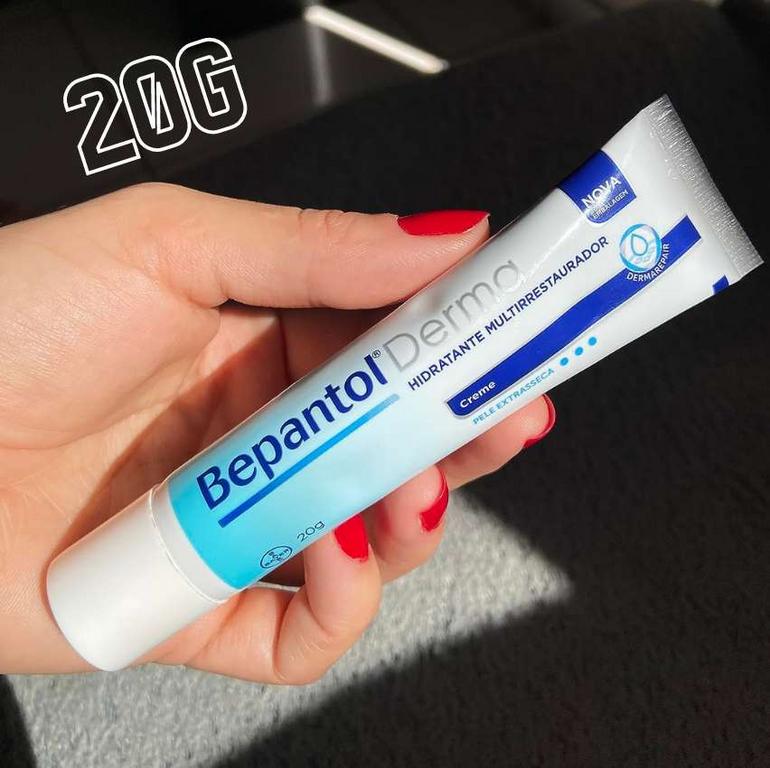Bepantol Derma Hidratante Corporal, Creme Corporal, Pomada Corporal Multirrestaurador 20g na Amazon