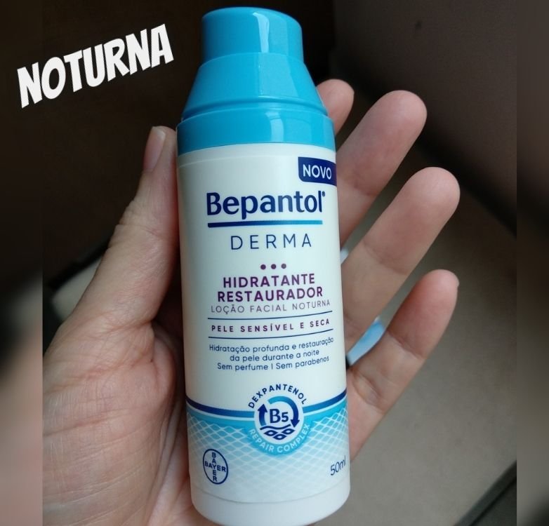 Bepantol Derma Hidratante Restaurador Loção Facial Noturna 50ml, Bepantol na Amazon