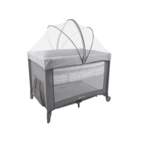 Berço Portátil Cosco Nanny 2 Níveis De Altura - 0 A 18kg Cinza na Magazine Luiza