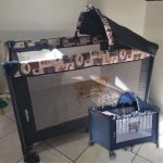 Berço Portátil Funny, Voyage, Azul na Amazon