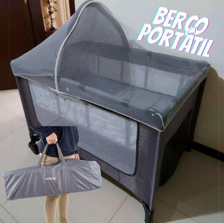 Berço Portátil Happy, Cosco na Amazon