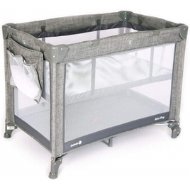 Berço Portátil Mini Play Safety 1st Grey Denim na Amazon