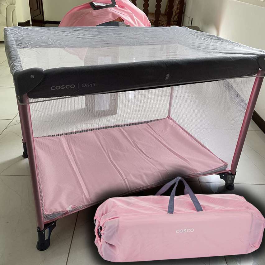 Berço Portátil Origin, Cosco, Rosa na Amazon