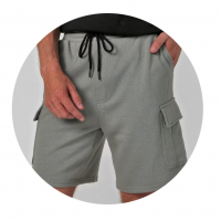 Bermuda De Moletom Masculina Verde | Pool By Riachuelo na Riachuelo