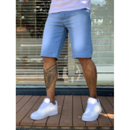 Bermuda Jeans Masculina Clara Lisa para o Dia a Dia na Shein