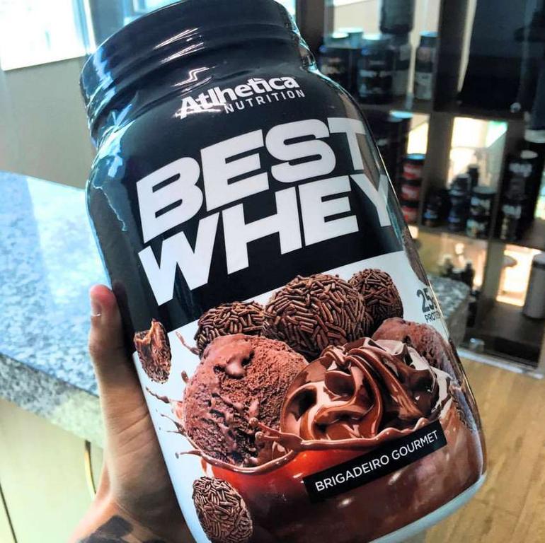 Best Whey (900G) – Sabor Brigadeiro Gourmet, Atlhetica Nutrition na Amazon