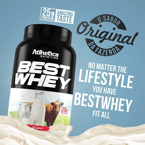 Best Whey (907G) - Sabor Original, Atlhetica Nutrition na Amazon