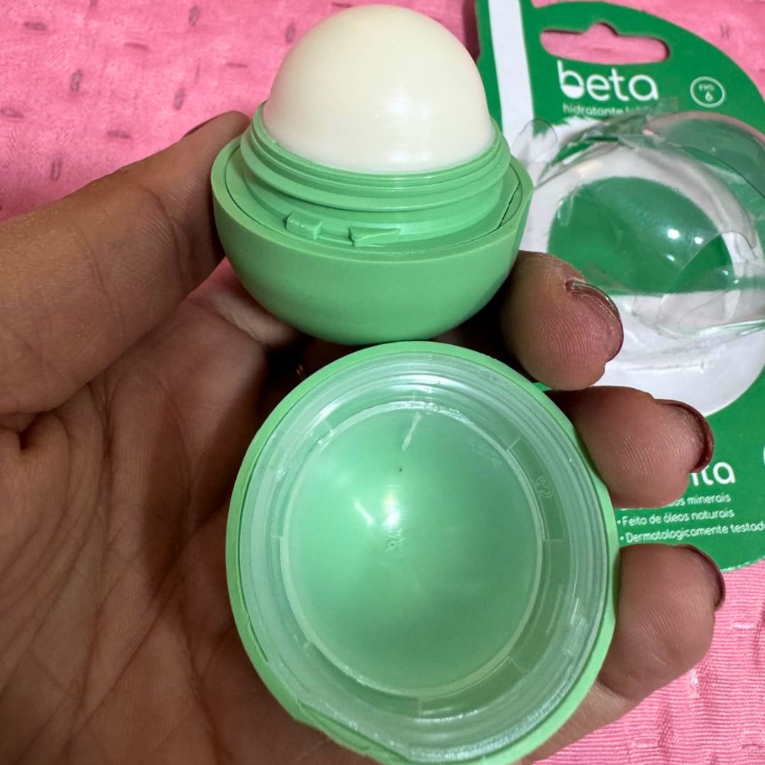 Beta Hidratante Labial – Menta 9,5g na Amazon