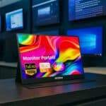 Bettdow Monitor Portatil 15,6”, FHD 1080P Monitor Portátil Conectado Com USB C Dupla/HDMI, IPS Extensor De Tela para Notebook com VESA e Funda Inteligente magnético, Plug and Play na Amazon