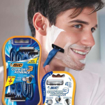 BIC Aparelho De Barbear Comfort 3 Advance Pele Normal Azul 3 Lâminas Fita Lubrificante 9298491 Leve 4 Pague 3 na Amazon