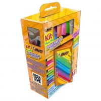 BIC Kit Meu Planejamento 6 Canetas Cristal 1,2mm 6 Marca Texto Intensity Dual na Americanas