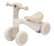 Bicicleta Andador Equilíbrio Sem Pedal 4 Roda Zippy Toys (Bege) na Amazon