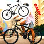 Bicicleta Aro 26 Caloi 400 Masculina Preta na Amazon