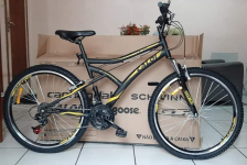 Bicicleta Aro 26 Caloi Andes Freio V-Brake de Aço – 21 Marchas na Magazine Luiza