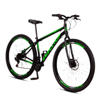 Bicicleta Aro 29 Aço Carbono Highlevel Freios A Disco 21 Marchas na Shopee
