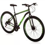 Bicicleta Aro 29 Aço Carbono Ksvj Freios A Disco 21 Vel – Ksvj Bikes na Magazine Luiza