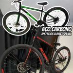 Bicicleta Aro 29 Aço Carbono Ksvj Freios A Disco 21 Vel – Ksvj Bikes na Magazine Luiza