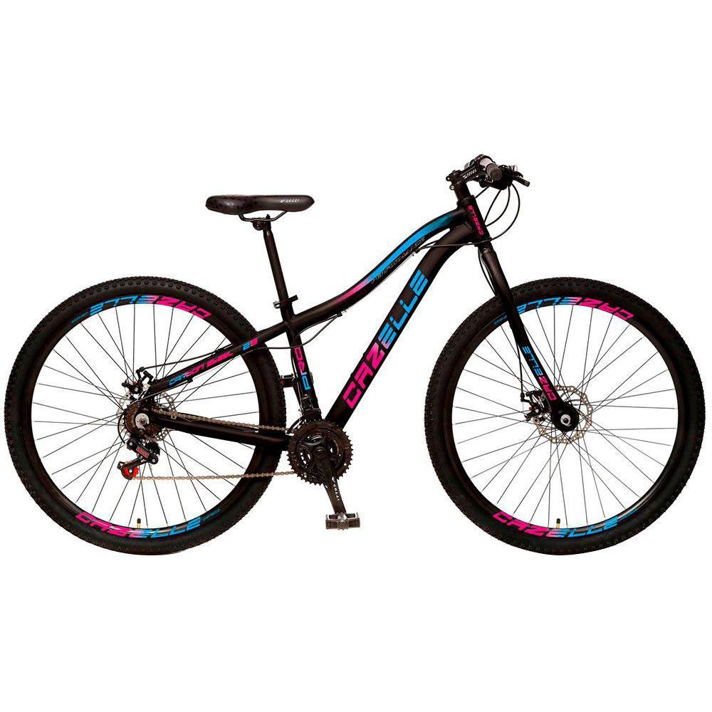 Bicicleta Aro 29 Colli Cazelle Veneza 21 Marchas Freio a Disco na Ponto