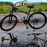 Bicicleta Aro 29 Dropp SL 10199 de Alumínio – Freio a Disco 21 Marchas Câmbio Shimano na Magazine Luiza