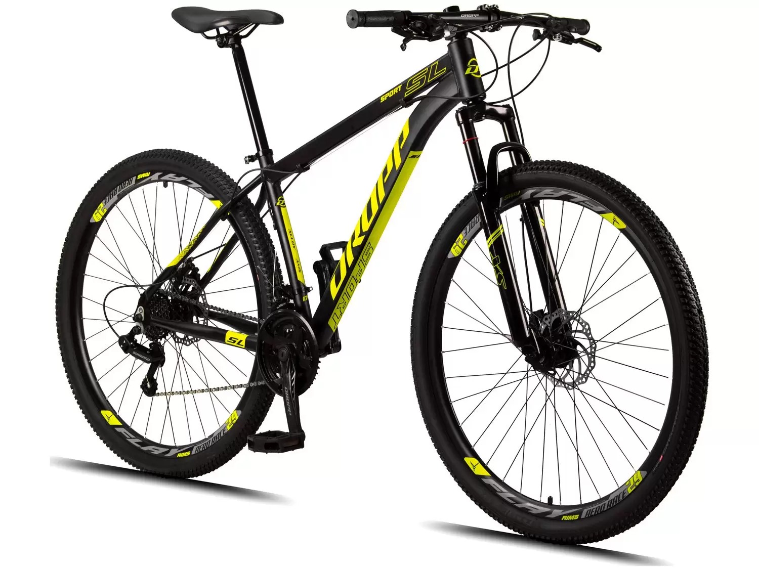 Bicicleta Aro 29 Dropp SL 10211 de Alumínio – Freio a Disco 21 Marchas Câmbio Shimano na Magazine Luiza