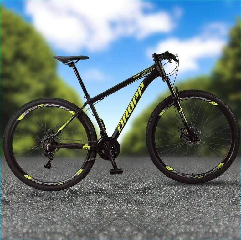 Bicicleta Aro 29 Dropp SL 10218 de Alumínio – Freio a Disco 21 Marchas Câmbio Shimano na Magazine Luiza